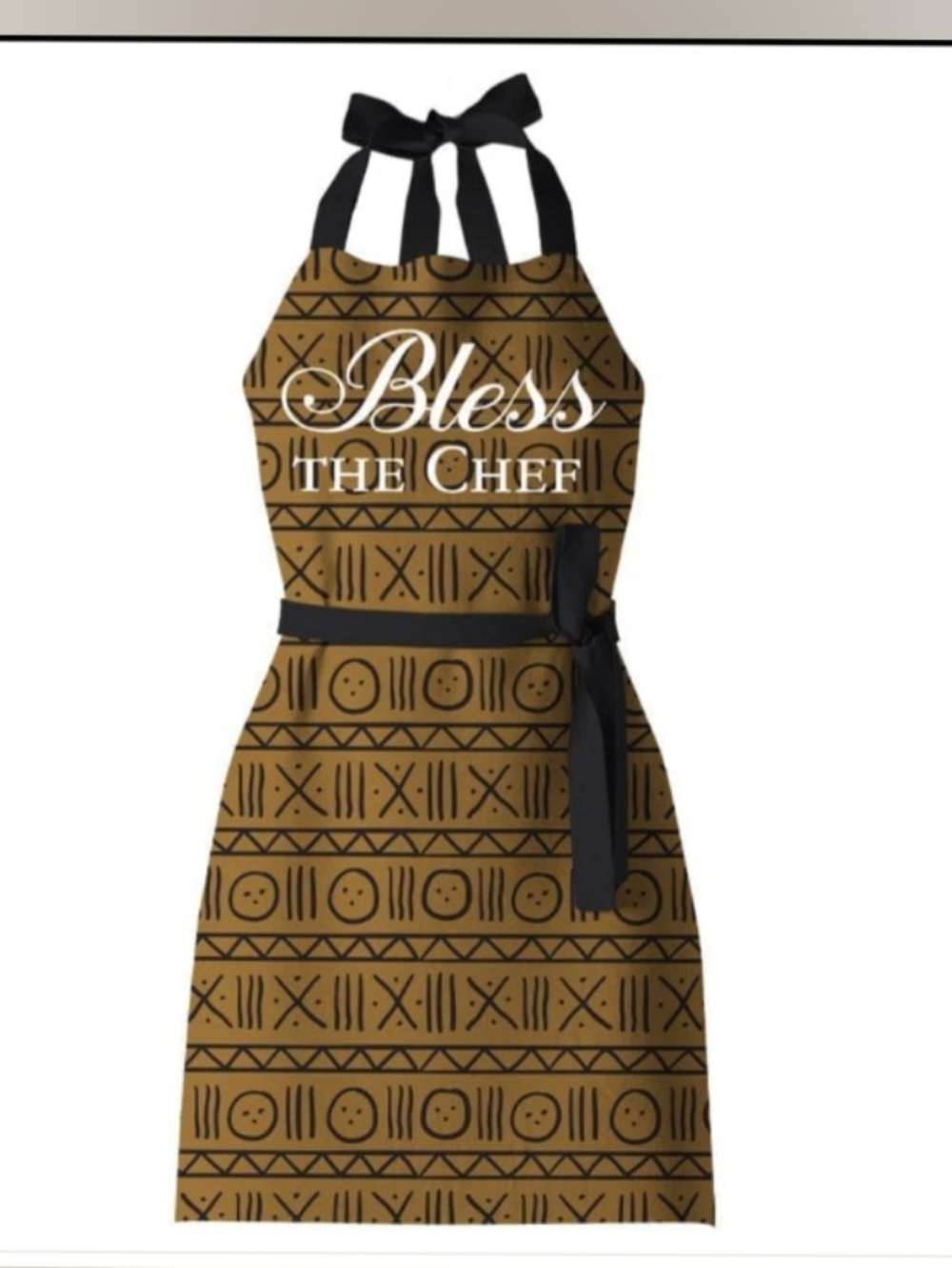 Bless The Chef Apron – Mother’s Day Gift | Cute Kitchen Cooking